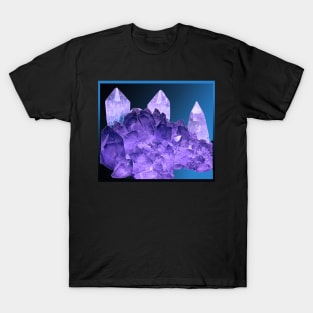 Amethyst Quartz Crystal T-Shirt